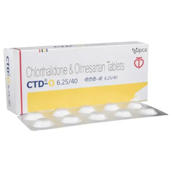 CTD-O 6.25/40 Tablet